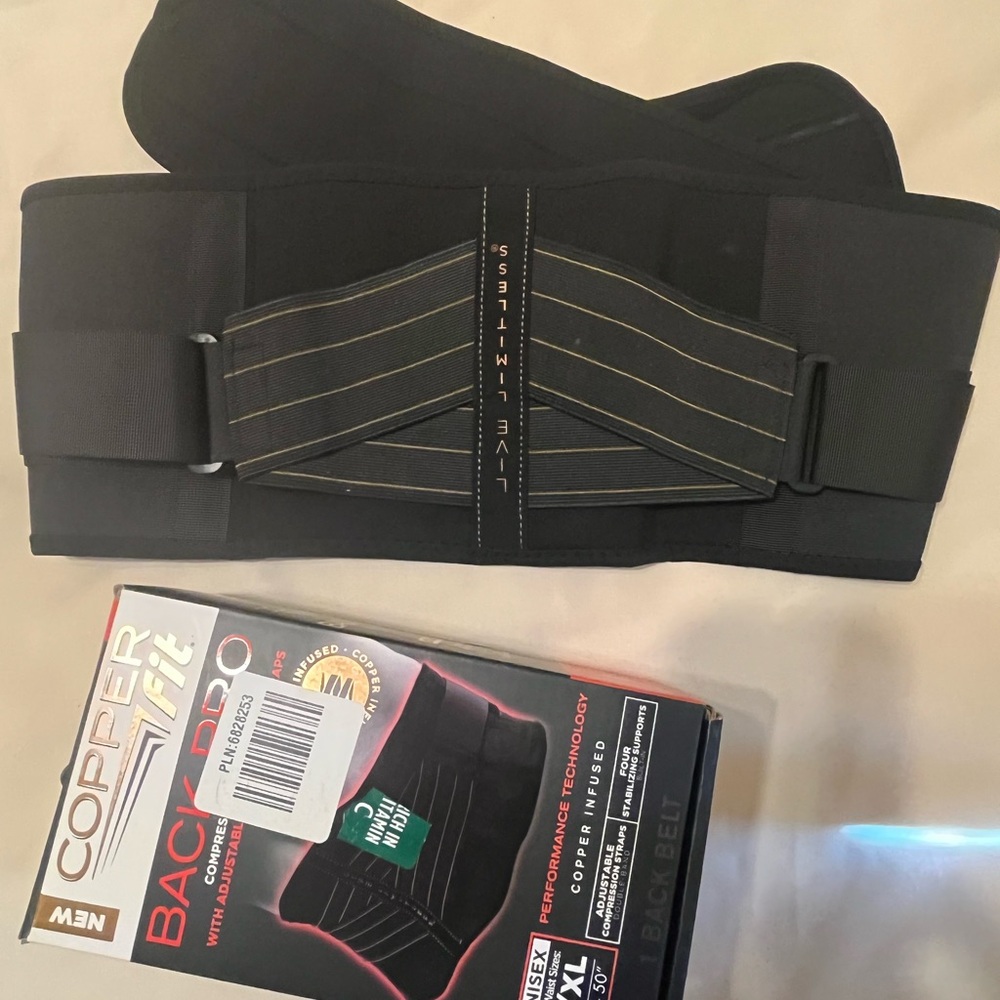 Copper Fit Back Pro Belt